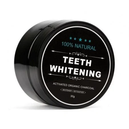 Charcoal Dentifrice blanchissant de charbon poudre 30g