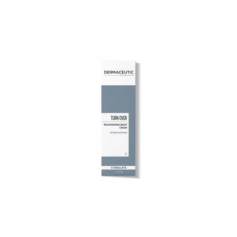DERMACEUTIC Turnover 40ml – Crème Nuit Renouvellement Cellulaire 15% Acide Glycolique