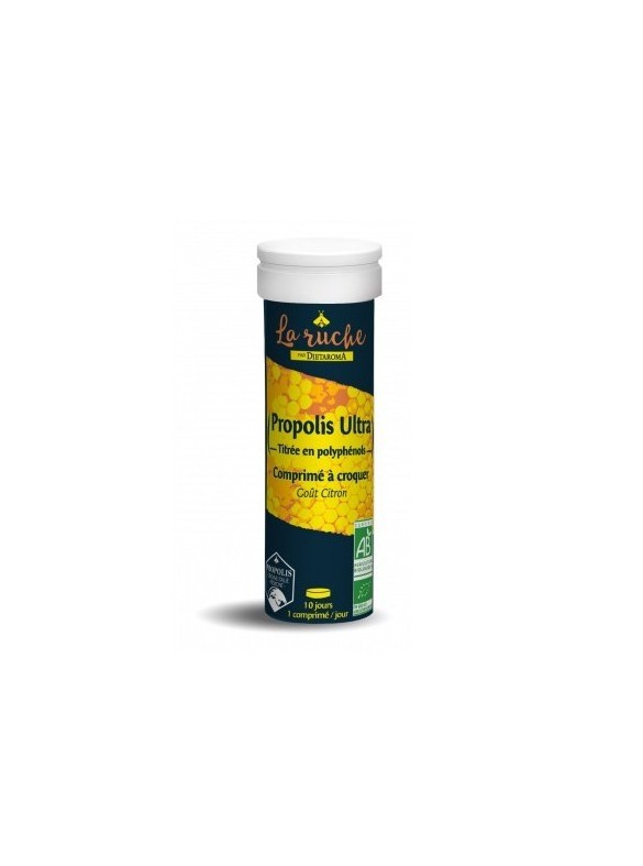 DIETAROMA LA RUCHE PROPOLIS ULTRA CPS A CROQUER 20CPS