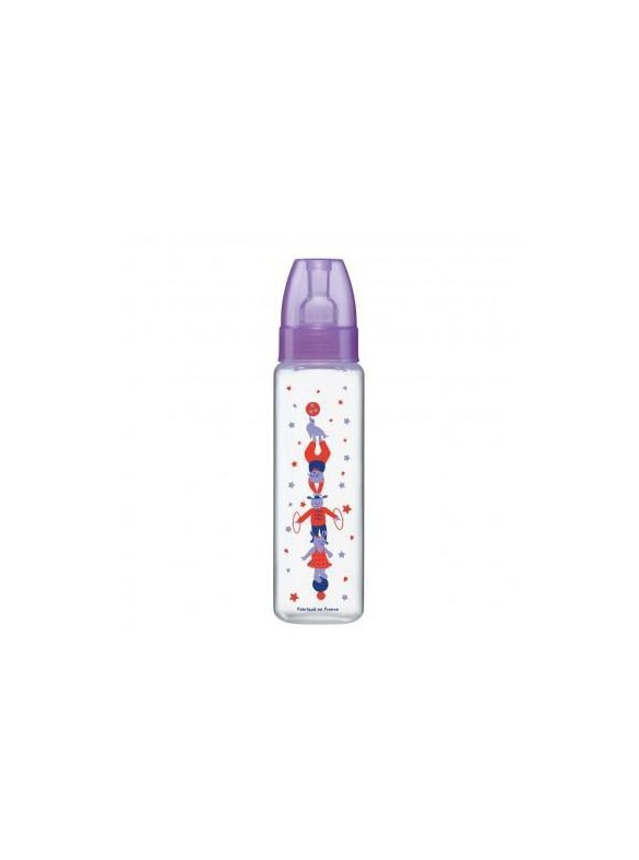 DODIE BIBERON COL ÉTROIT MAUVE CIRQUE 330ML