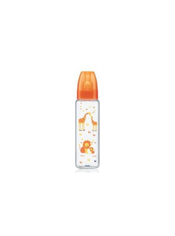 DODIE BIBERON COL ÉTROIT ORANGE SAFARI 330ML