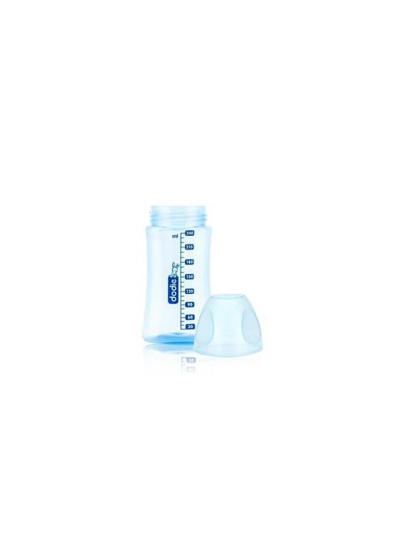 DODIE BIBERON INITIATION+ BLEU TÉTINE DÉBIT 2 240ML