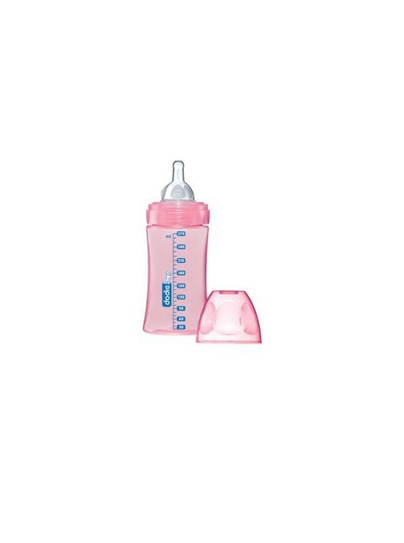 DODIE BIBERON INITIATION+ ROSE TÉTINE DÉBIT 2 270ML