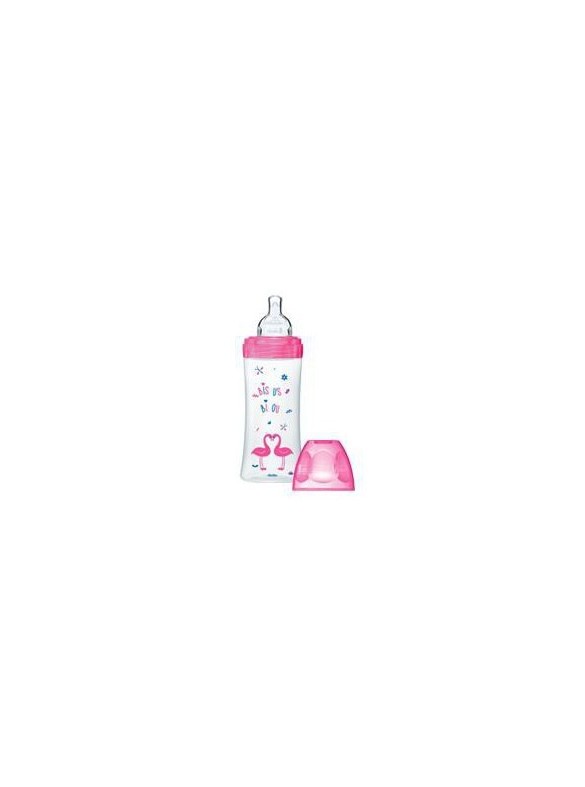 DODIE BIBERON SENSATION+ FUSHIA CYGNES TÉTINE DÉBIT 3 330ML