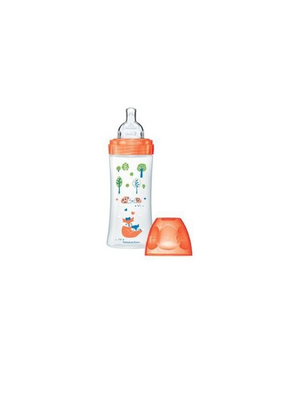 DODIE BIBERON SENSATION+ ORANGE FORÊT TÉTINE DÉBIT 3 330ML
