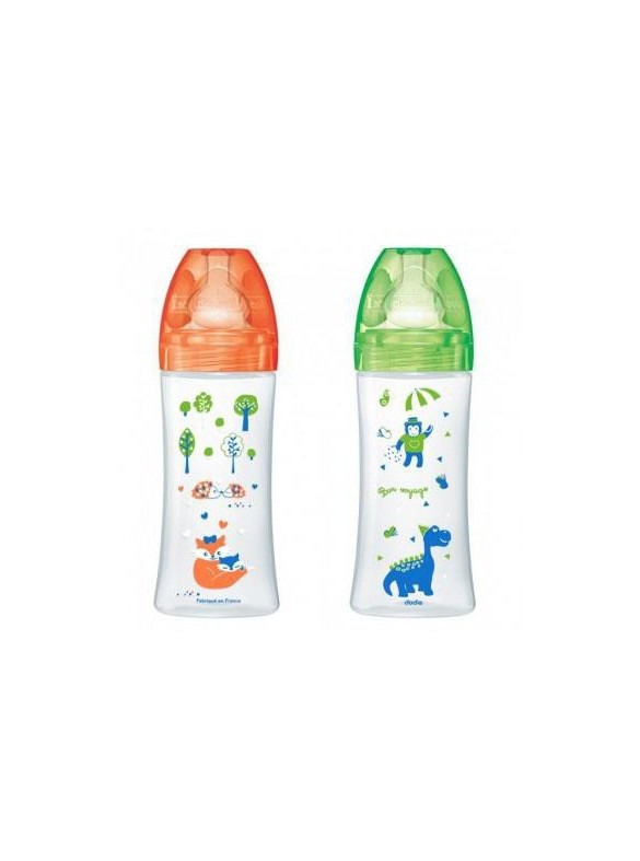 DODIE COFFRET 2 BIBERONS SENSATION+ 330ML