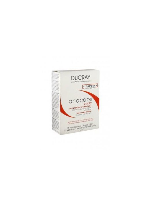 DUCRAY ANACAPS REACTIV 30 CAPSULES