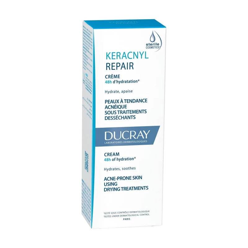 DUCRAY Keracnyl Repair Crème 50ml – Hydro-Nutritive Post-Traitement Acné