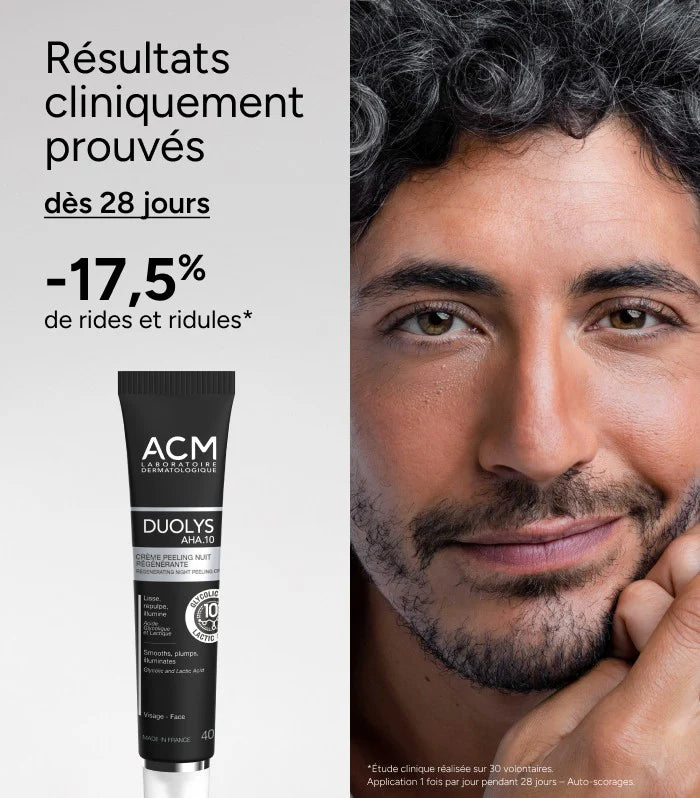 ACM Duolys AHA.10 Crème Peeling Nuit Régénérante 50ml – Renouvellement Cellulaire Intensif