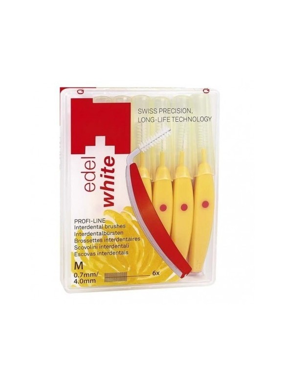 EDEL WHITE BROSSETTE INTER 0.7-4MM M-JAUNE