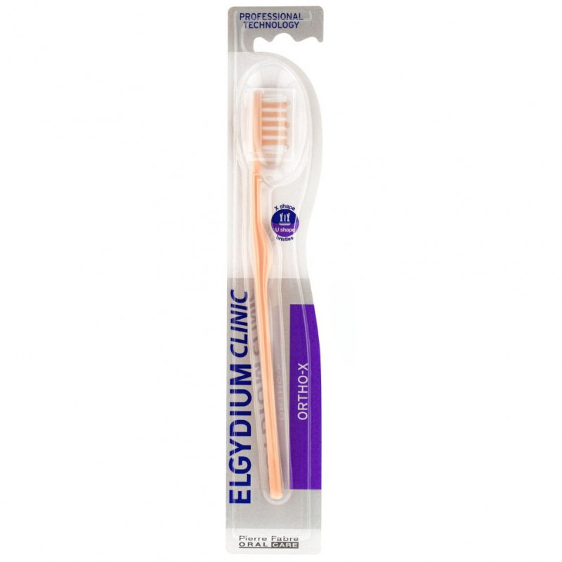 ELGYDIUM CLINIC PROFESSIONAL ORTHO-X BROSSE A DENTS ORTHODONTIQUE