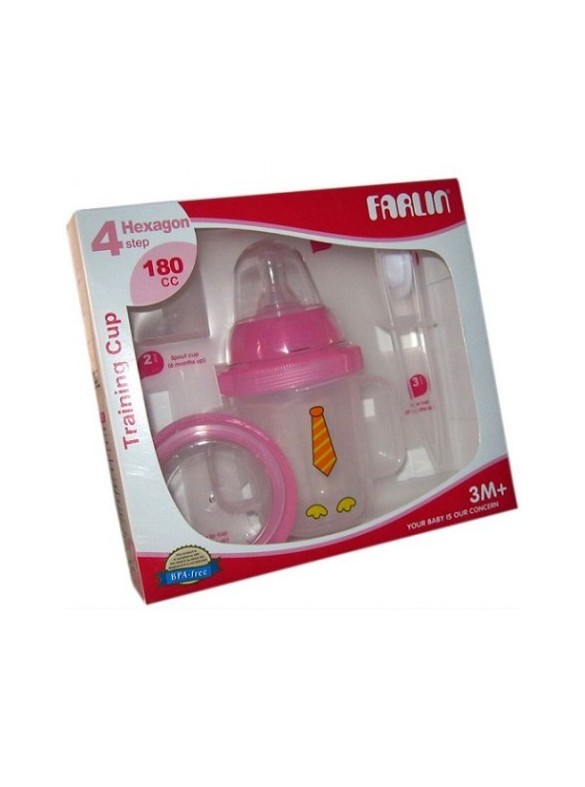 FARLIN TRAINING CUP GOBELET 4EN1 180CC 3M+ BF-19801