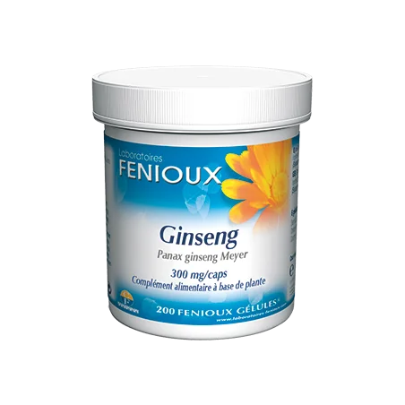FENIOUX GINSENG 200 GÉLULES