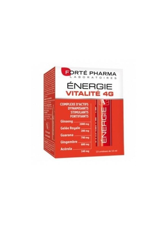 FORTÉ PHARMA ÉNERGIE VITALITÉ 4G 10 AMPOULES