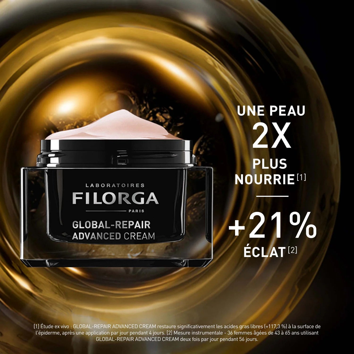 FILORGA Global-Repair 50ml Crème Nutri-Jeunesse Multi-Revitalisante Anti-Âge