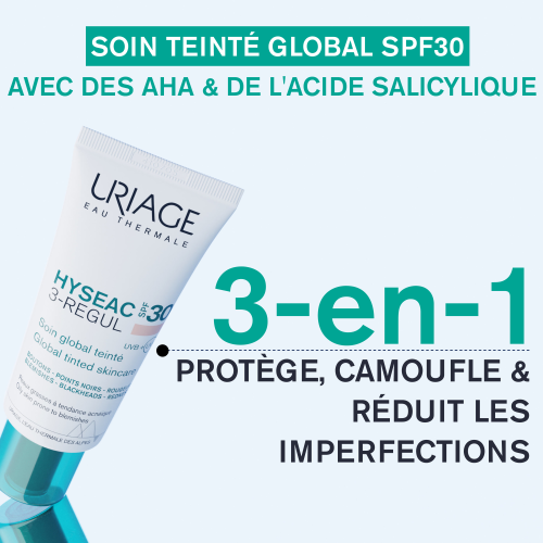 Uriage HYSÉAC 3 Regul Soin Global Teinté SPF30 40ml