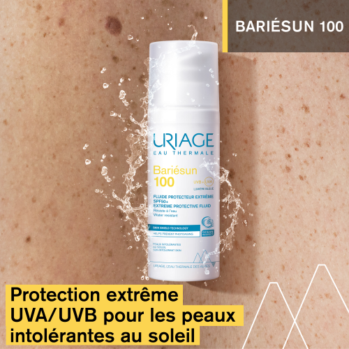 URIAGE Bariésun 100 Fluide Protecteur Extrême SPF50+ 50ml Très Haute Protection