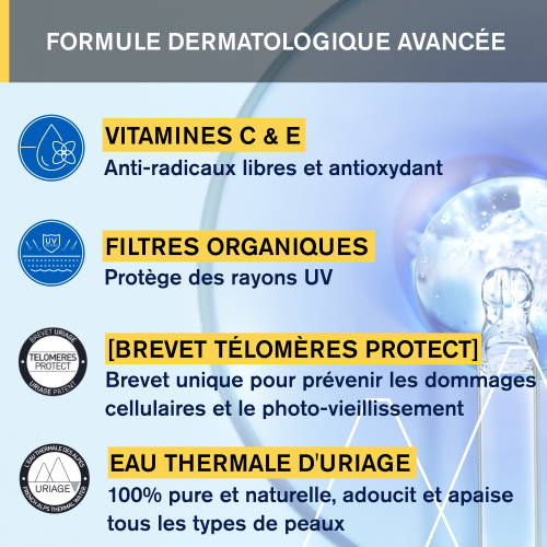 URIAGE Bariésun Fluide Anti-Taches SPF50+ 40ml Protection Solaire Très Haute Anti-Taches Pigmentation