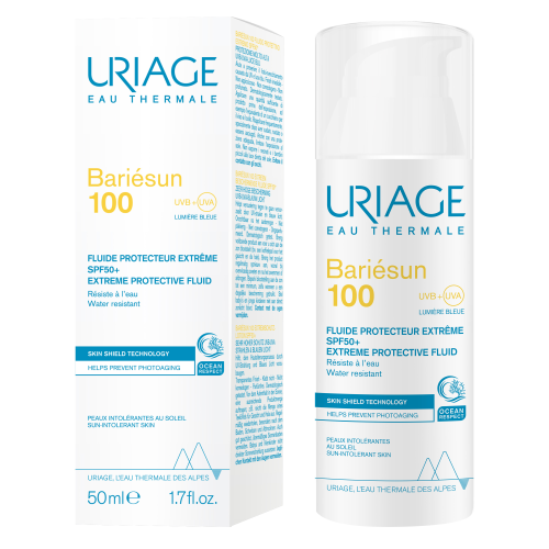URIAGE Bariésun 100 Fluide Protecteur Extrême SPF50+ 50ml Très Haute Protection