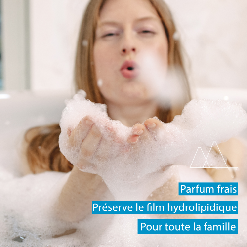 URIAGE Gel Surgras Liquide Dermatologique 1L Gel Nettoyant Doux Sans Savon Peaux Sensibles Format Familial