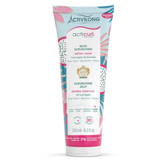 ACTIVILONG Acticurl Gelée Scrunching 250ml Gel Coiffant Boucles Définition Fixation