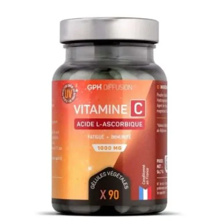 GPH DIFFUSION VITAMINE C L-ASCORBIQUE 1000MG 90 GELULES