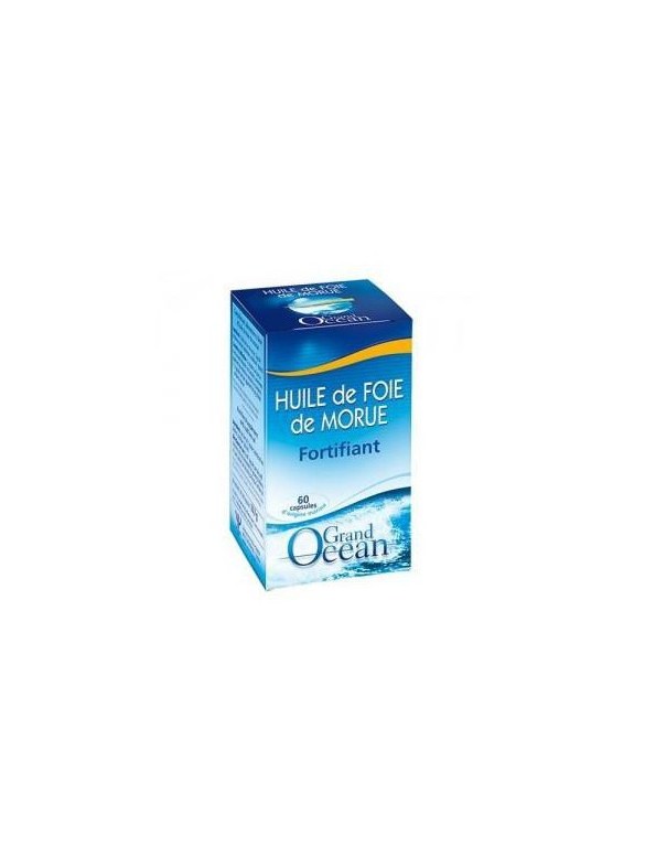 GRAND OCÉAN HUILE DE FOIE DE MORUE 60 CAPSULES
