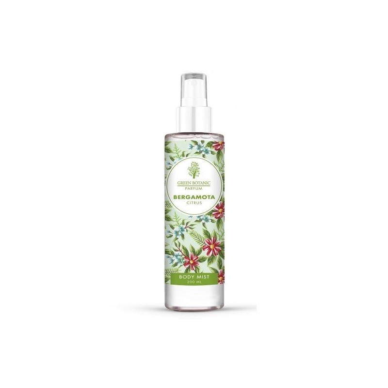 GREEN BOTANIC BODY MIST BRUME CORPORELLE PARFUMEE BERGAMOTE 200ML
