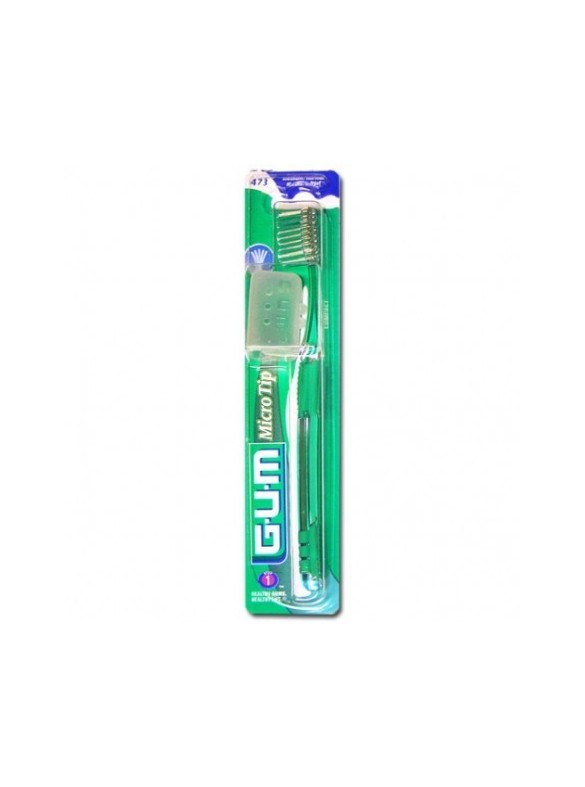 GUM MICRO TIP BROSSE A DENTS MEDIUM COMPACT 473
