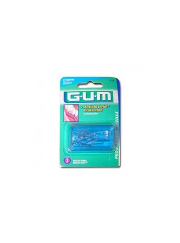 GUM PROXABRUSH CLASSIC RECHARGE BROSSETTES INTERDENTAIRES 8X1.6MM 614
