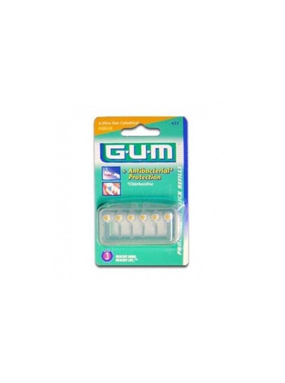 GUM PROXABRUSH CLICK RECHARGE BROSSETTES INTERDENTAIRES 6X0.9 422