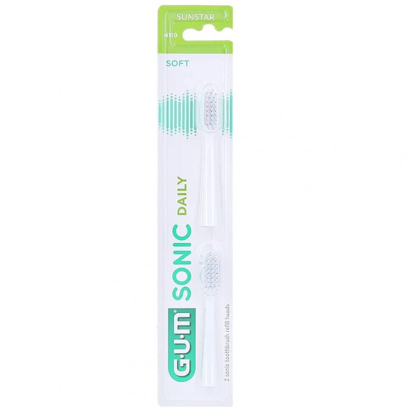 GUM RECHARGE BROSSE A DENTS SONIC DAILY SOFT X2 4110