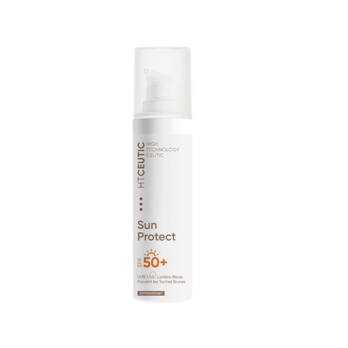 HT CEUTIC Sun Protect SPF50+ 40ml Crème Solaire Très Haute Protection Anti-Taches