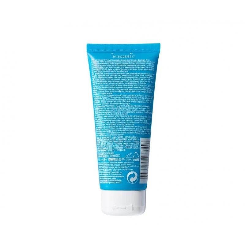 La Roche-Posay Effaclar Masque Sébo-Régulateur 100ml – Masque Purifiant Anti-Brillance