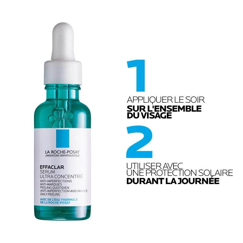 LA ROCHE-POSAY Effaclar Pack Sérum Ultra Concentré 15 ml + Gel Micro 50ml Anti-Imperfections