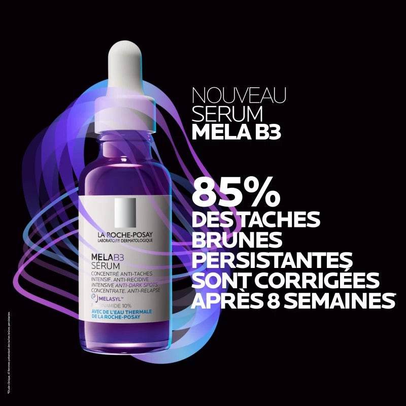 LA ROCHE-POSAY Mela B3 Sérum Concentré Anti-Taches 30ml Melasyl Niacinamide 10% Unifiant