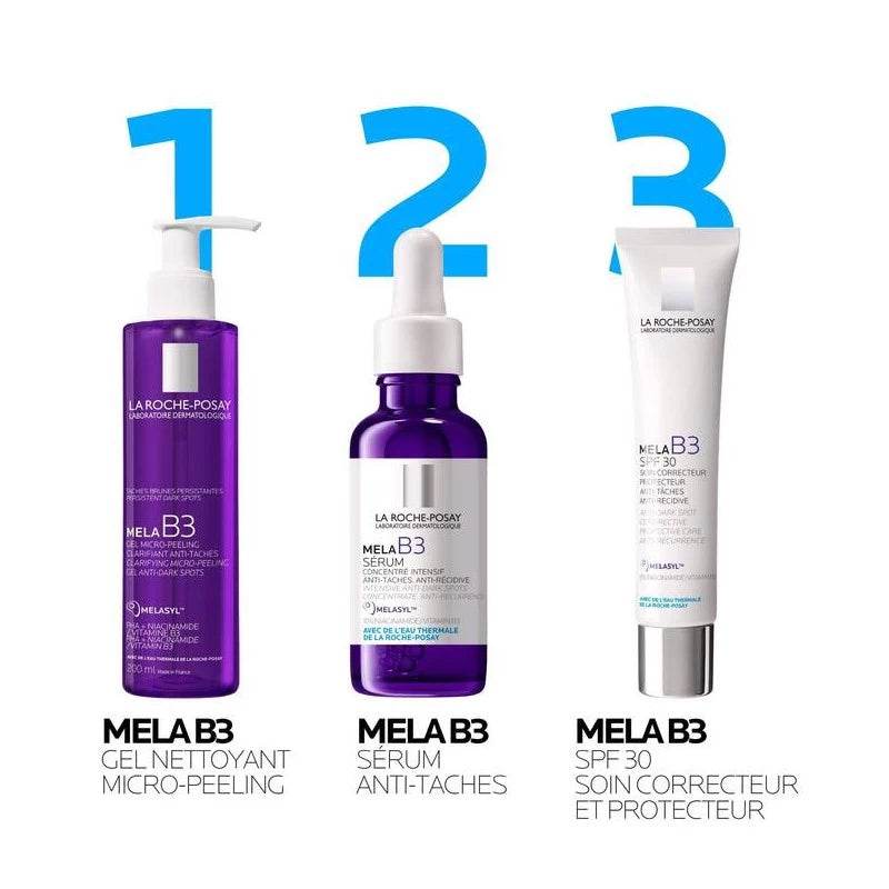 LA ROCHE-POSAY Mela B3 Sérum Concentré Anti-Taches 30ml Melasyl Niacinamide 10% Unifiant