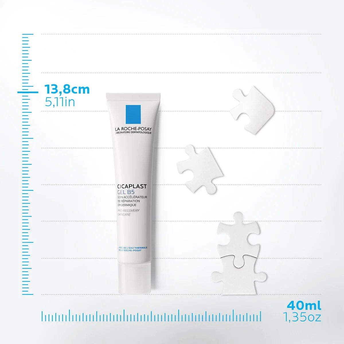 La Roche-Posay Cicaplast Gel B5 Accélérateur Réparation 40ml – Gel Réparateur Texture Fraîche Peaux Fragilisées