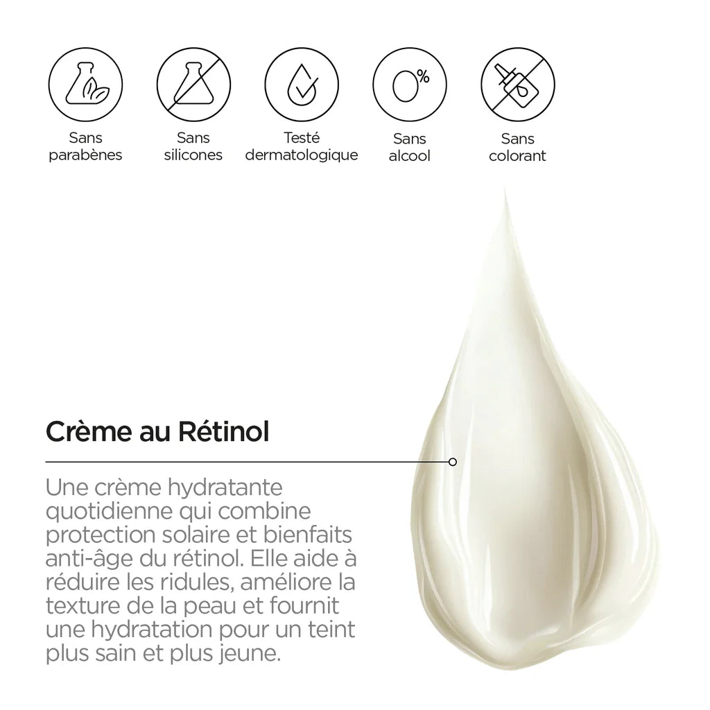 REVOX RETINOL Protection Quotidienne FPS 20 Crème Jour Anti-Âge Écran Solaire