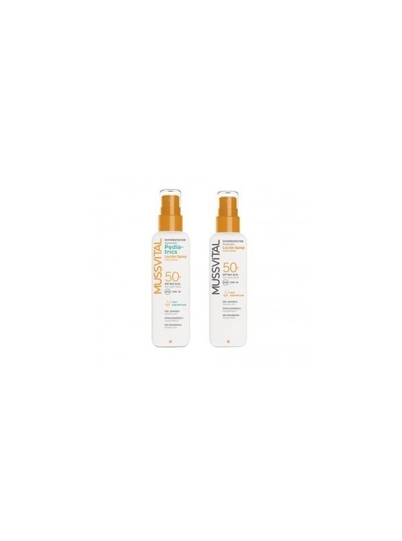 MUSSVITAL LOTION SOLAIRE SPRAY ENFANT SPF50+ 200ML