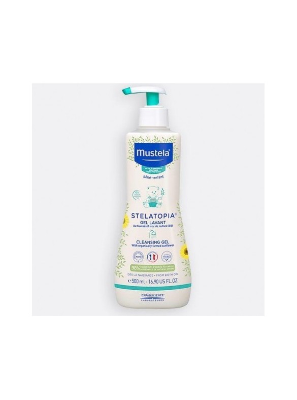 MUSTELA STELATOPIA GEL LAVANT AU TOURNESOL BIO 200ML