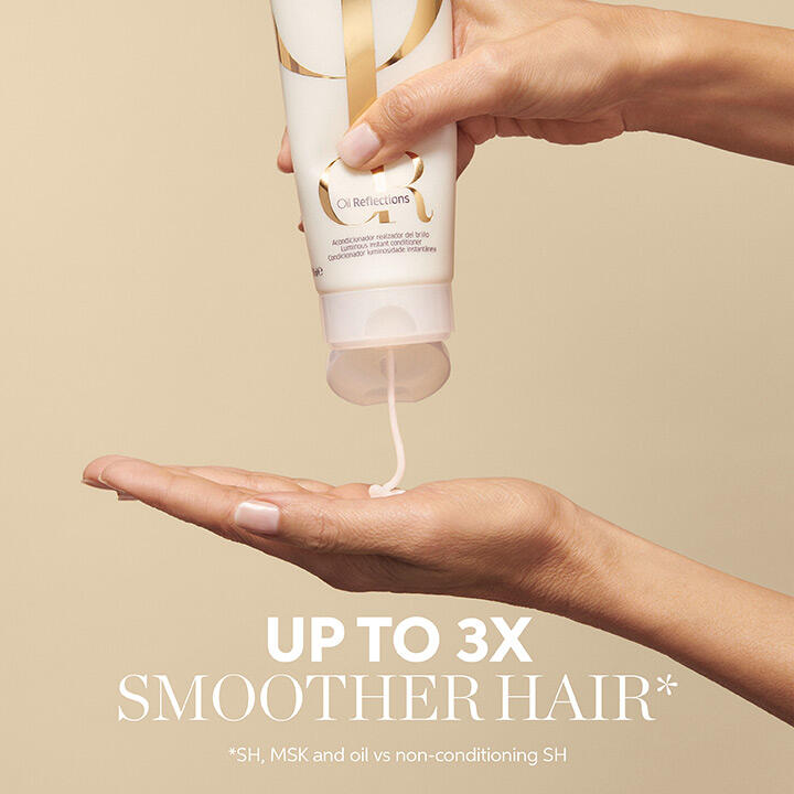 WELLA Pro Oil Reflections Conditioner 200ml Après-Shampooing Éclat Lumineux