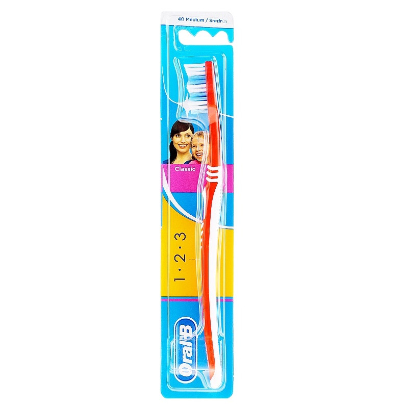 ORAL B BROSSE A DENTS CLASSIC 40 MEDIUM