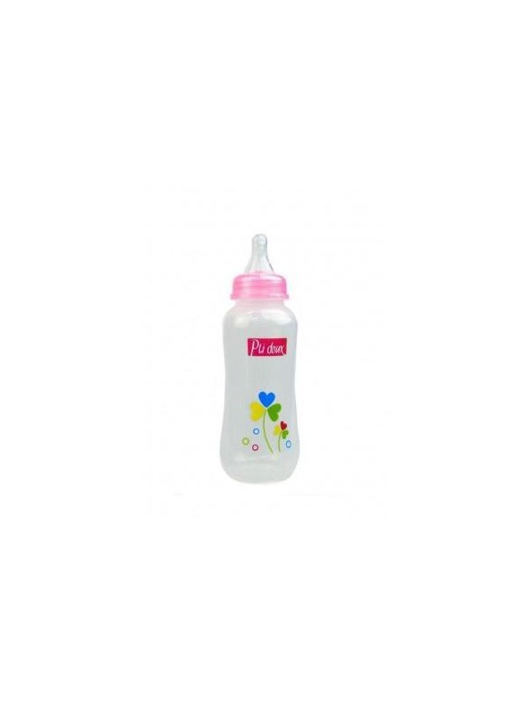 PTI DOUX BIBERON SHAPED COL ÉTROIT GM ROSE 300ML