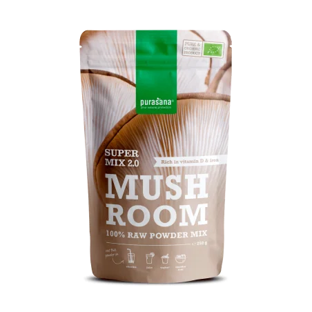 Purasana POUDRE DE CHAMPIGNONS 250G