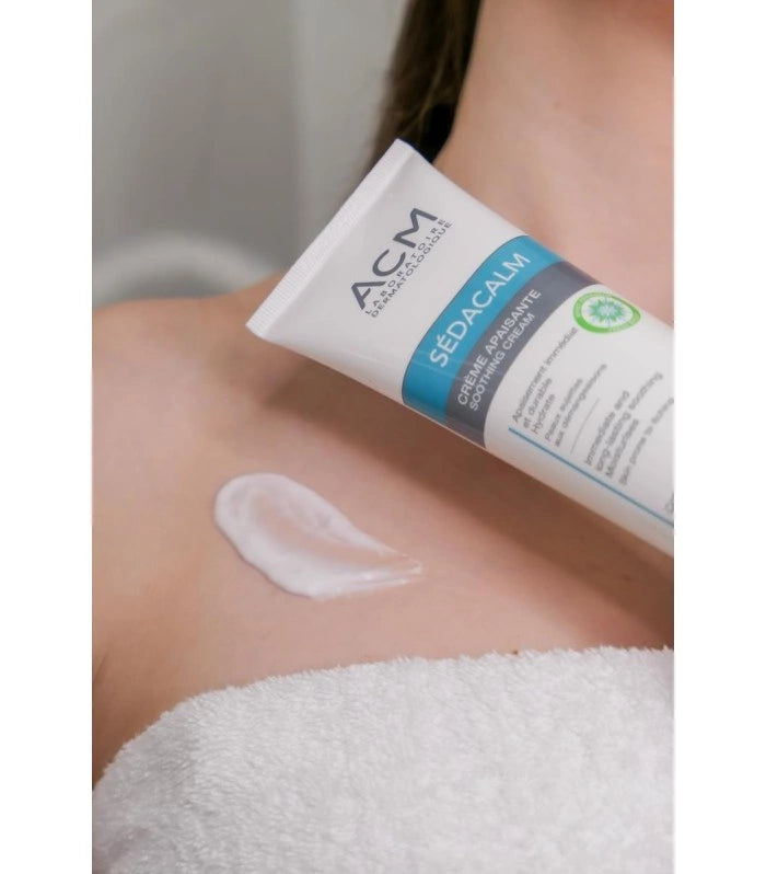 ACM Sédacalm Crème Apaisante Corps 120ml Peaux Atopiques Sensibles Eczéma Dermatite Hydratation Intense