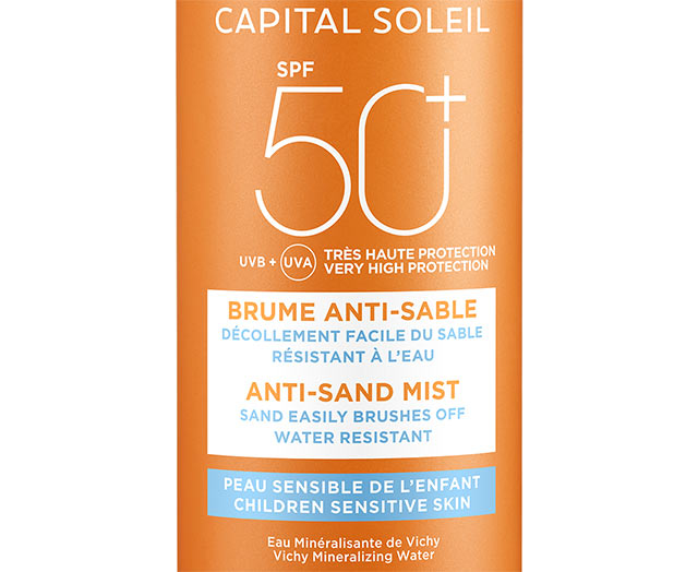 VICHY Capital Soleil Brume Anti-Sable Enfants Protection SPF50+ 200ml