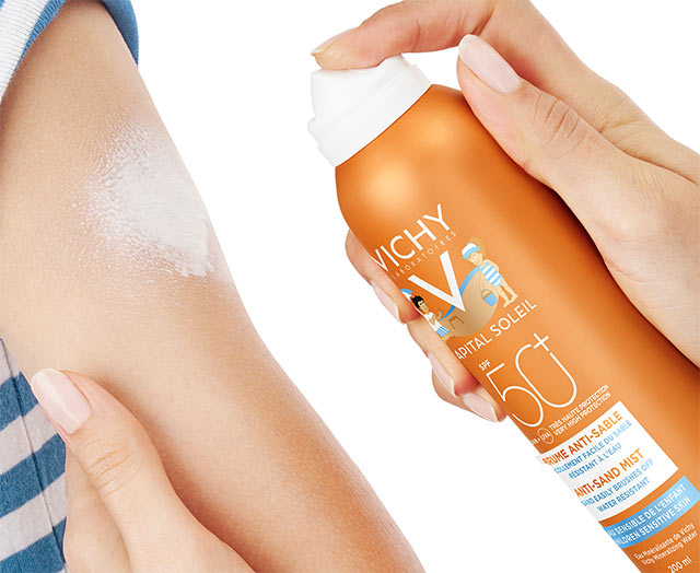 VICHY Capital Soleil Brume Anti-Sable Enfants Protection SPF50+ 200ml