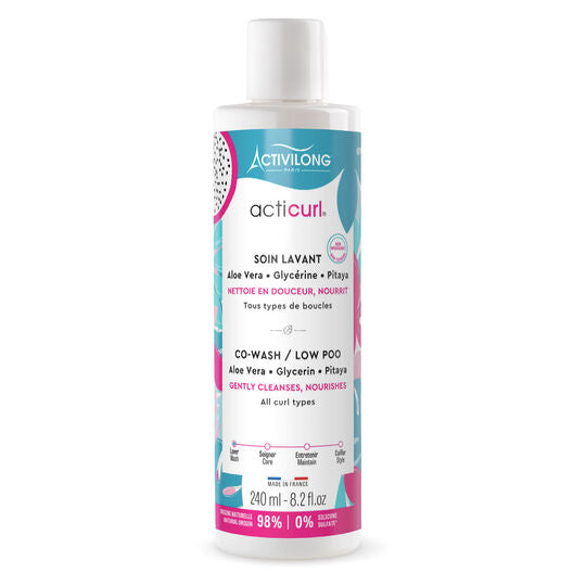 ACTIVILONG Acticurl Soin Lavant 240ml Shampooing Boucles Nettoyage Doux Hydratation