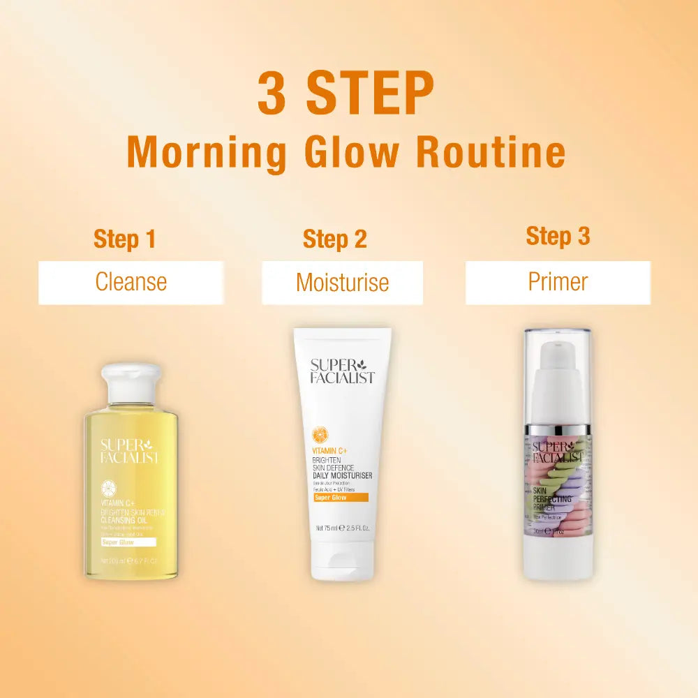Super Facialist Vitamin C+ Cleansing Oil 200ml Huile Nettoyante Visage Vitamine C Antioxydante Éclat Lumineux